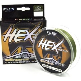 Resim Fujin Hex Braid 4X 150Mt Moss Green Pe Ip Misina (498563260) 