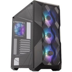 Resim Cooler Master Masterbox Td500 Tg Siyah 650W 80+ Bronze Psu'Lu Mi 