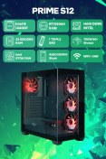 Resim Game Garaj Prime-S12 i5-14400F 32 GB 1 TB SSD RTX5060 Free Dos Masaüstü Oyuncu Bilgisayarı 