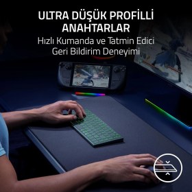 Resim Razer Joro Kablosuz Klavye Us Layout RZ03-02360100-R3M1 