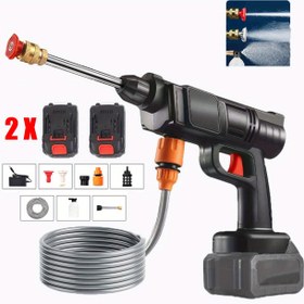 Resim 300W 30Bar/26Bar Yüksek Basınçlı Temizleyici - 6 Saat Çalışma Süreli Ağır Hizmet Tipi Piston, 2’si 1 Arada Nozul ve Köpük Çıkartıcı, Taşınabilir Elektrikli Şarj Edilebilir, 6h-like Pil Ömrü İle Otomobil, Garaj Girişi, Karavan, Tekne (EU Fiş, BS/Bakır, PVC Hortum), Basınçlı Yıkayıcı, Taşınabilir Araba Yıkayıcı, Araba Yıkama Ekipmanları, Araba Yıkama Makinesi, Araba Yıkama Su Tabancası, Araba Yıkama Su Tabancası, Araba Yıkama Hortumu, Araba Yıkama Tabancası, Araçlar ve Ekipman, 