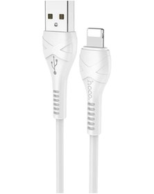 Resim Universal Hoco X37 Apple Uyumlu iPhone 14-13-12-11 Lightning Şarj Ve Data Kablosu 1m 2.4a- 5775 