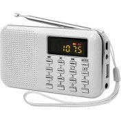 Resim Sanlindou L 218 Yaşlı Taşınabilir Açık Sporlar Için Mini Işlevli Radyo Mp3 Kart Radyo | Radyo (Yurt Dışından) 