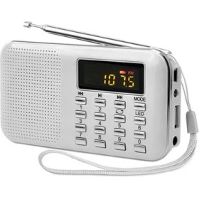 Resim Sanlindou L 218 Yaşlı Taşınabilir Açık Sporlar Için Mini Işlevli Radyo Mp3 Kart Radyo | Radyo (Yurt Dışından) 