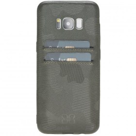 Resim Samsung Galaxy S8 Plus Uyumlu Deri Arka Kapak FXCP UCCC KFL4 