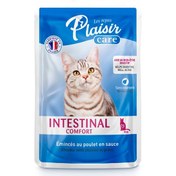 Resim Plaisir Care Intestinal Comfort Pouch Tavuklu Yetişkin Kedi Konservesi 85 Gr 