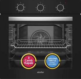 Resim Simfer 8220 QS 79 L Ankastre Fırın 