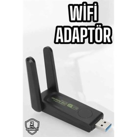 Resim Dual Band Wifi Alıcı Adaptör USB 3.0 Destekli 