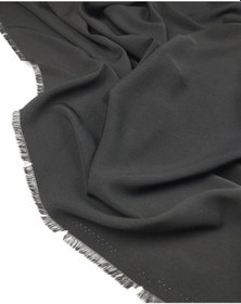 Resim Siyah Renkte İnce Krep Kumaş 150x300cm-11142 