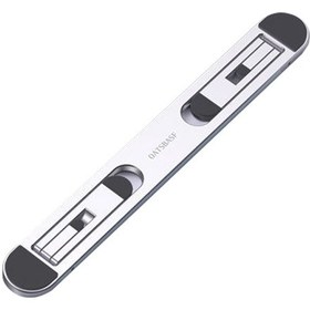 Resim Neevoyu Alüminyum Fırınlama Bilgisayar Tutucu: Katlanabilir, Yüksekliği Artıran Masaüstü Standı Gümüş 