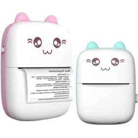 Resim River World Taşınabilir Mini Boyda Sevimli Printer Yazıcı Diğer 