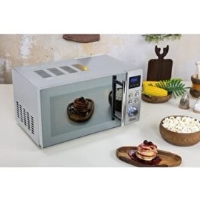 Resim ZLN1238 | Dijital Mikrodalga Fırın | 20L | 700W | 6 Kademeli | Buz Çözme | Paslanmaz Çelik 