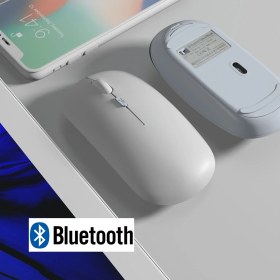 Resim Jingyi Kablosuz Bluetooth Fare iPad Samsung Huawei Lenovo Mipad Android Windows Tablet Pil Dizüstü Dizüstü Bilgisayar Için Fare (Yurt Dışından) 