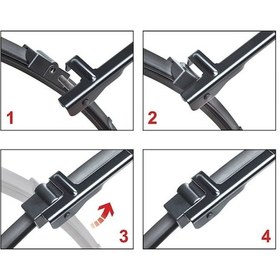 Resim Rbw 90904 Mercedes C Serisi W204 2008-2013 Ön Silecek Takımı 