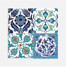 Resim Tink Çini 010 Karma Desenli Pvc Karo 30X30 Cm 