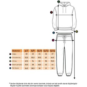 Resim Toontoy Kids Toontoy Erkek Çocuk Rule Breaker Baskılı Eşofman Takım Bej 