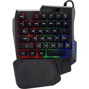 Resim Polosmart PGM19 Kablolu RGB Oyuncu Mini Klavye 