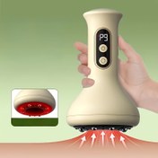 Resim 9 Hız Ayarlı Akıllı Elektrikli Kupa ve Gua Sha Masaj Aleti, Isıtma Fonksiyonlu, USB Şarj Edilebilir 1200mAh Pil, 8 Çelik Top ile Tüm Vücut İçin - Ev Kullanımı, Tatil Hediyesi, Kendine Bakım Cihazı, Modern Tasarım, Dayanıklı Yapı 