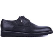 Resim Fosco - Siyah Hakiki Deri Erkek Günlük Ayakkabı 9523 - 6953-557 Siyah 