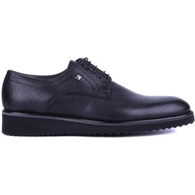 Resim Fosco - Siyah Hakiki Deri Erkek Günlük Ayakkabı 9523 - 6953-557 Siyah 