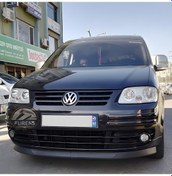 Resim Volkswagen Caddy Mk3 2005-2010 Uyumlu H Lip Esnek Ön Lip 2 Parça Karlık Ön Ek Tampon Altı Dill 