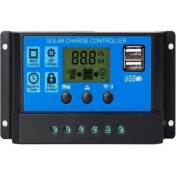 Resim Sanec Solar Panel Akü Şarj Cihazı 10A 12/24V 