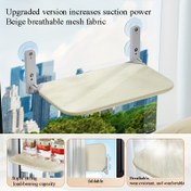 Resim Güçlü Vakumlu Pencereye Monte Edilebilen Kedi Hamak Yatağı – Çıkarılabilir ve Yıkanabilir Kılıf, Polyester Elyaf Dolgu, Sağlam Çelik Çerçeve, Güneşlenmek İçin Monte Edilmiş Evcil Hayvan Tüneği, Katlanabilir Tasarım 18,14 KG Kedi Tutar 