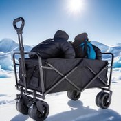 Resim Bahçe Arabası Katlanabilir Açık Hava Koltuğu, Ekstra Kapasite ile Katlanabilir ATV, Kolu İtme ve Çekme Otomatik Geri Dönüş, Yükseklik ve Düşük Ayarlanabilir, Ağır Hizmet Taşınabilir Koltuk Tüm Arazi Tekerlekleri, Bahçe, Alışveriş, Kamp, Spor, Bahçe Arabası Kullanımı için Uygun, Katlanabilir Tasarım, Dayanıklı Metal Çerçeve, Güçlendirilmiş İnşaat, Çok Amaçlı Araba, Açık Hava Tutkunları, Ev Bahçıvanları 