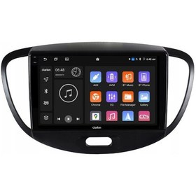 Resim Hyundai İ10 Android Multimedya Sistemi 4-64 Clarion 2008-2012 9" 