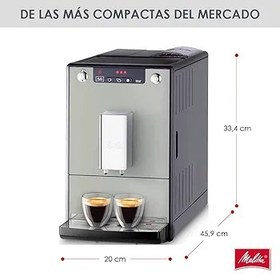 Resim Melitta Caffeo Solo Tam Otomatik Kahve Makinesi Kumlu Gri 