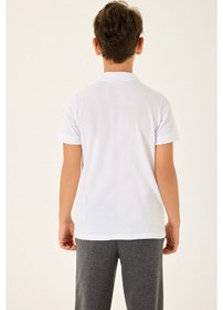 Resim Rolypoly Erkek Çocuk Beyaz T-shirt 5274-49297 Beyaz 