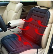 Resim Sones 12v Kış Isıtıcı Araba Koltuğu Elektrikli Isıtma Yastık Pedi Siyah 