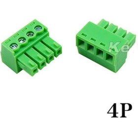 Resim Geçmeli Klemens 4 Pin 3.81mm Dişi 