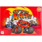 Resim Nessiworld BL7993 Blaze Taslamalı Frame Puzzle 24 Parça -Laçokids 