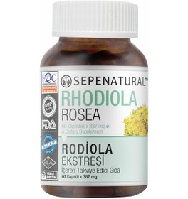 Resim Sepe Natural Rodiola Propolis Folik Asit ve B Vitamin Kompleks 60 Kapsül x 387 MG 