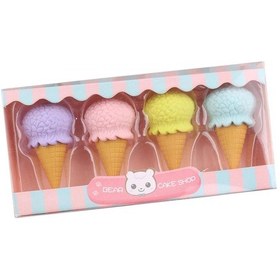 Resim Suntek Karikatür Mini Silgi Ofis Malzemeleri Bulmaca Koni " 