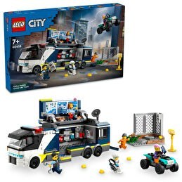 Resim LEGO City Polis Mobil Suç Laboratuvarı Kamyonu 60418 