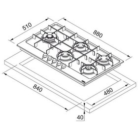 Resim Franke FHMA 905 4G DCL XS C Ankastre Ocak 