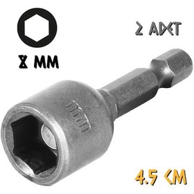 Resim Kupa Tyson Manyetik Somun Sıkma Adaptörü - 8 Mm. - 4.5 Cm. - 2 Adet 