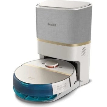 Philips Islak Kuru Moplu Istasyonlu Robot SÜPÜRGE,4000 Pa, Sert Zemin ve Halıya Uygun