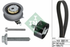 Resim Skoda Süperb 1.4 TSI CZCA Motor Triger Seti Ina Marka 05E198119 