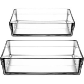 Resim Beyaz Kare Borcam Seti, Dayanıklı ve Şık Mutfak Gereçleri 