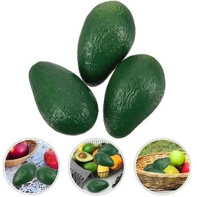 Resim Yapay Meyve Avokado Fake Fruit 