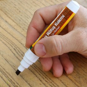 Resim Nzb Mobilya Rötuş Kalemi Ahşap Masa Sehpa Dolap Rütuş Kalemi Çizik Giderici Çatlak Kapatıcı Rütüş Meşe 