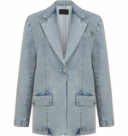 Resim Harper Denim Blazer - One Size / Blue 