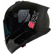 Resim Mts M-801-Snake Güneş Vizörlü Kask Parlak Siyah 