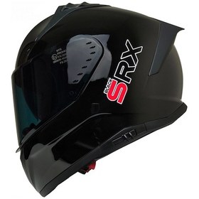Resim Mts M-801-Snake Güneş Vizörlü Kask Parlak Siyah 