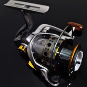 Resim Tekli Paket Rooblinos Dönen Olta Makarası Serisi 1000-7000, Ambidextrous, 5.2:1 Dişli Oranı, 11.79KG Maksimum Gerilim, Metal Makara, Metal Katlanır Sap, PA (Naylon) ve Plastik Yapı, Tatlı ve Tuzlu Su İçin 