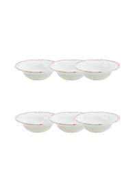 Resim Mudo Home Ekru 6 Lı Kase Seti -15cm 