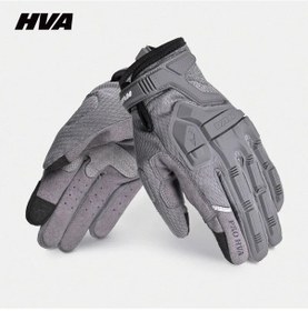 Resim Motosiklet Eldivenleri Erkekler Nefes Alabilir Motosiklet Tam Parmak 